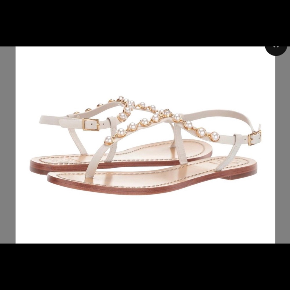 Tory Burch Emmy pearl thong sandal